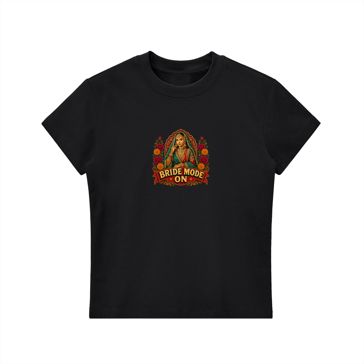 Bride Mode On Women Crewneck T-Shirt