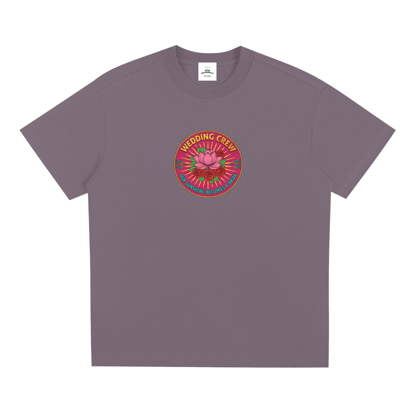 "Wedding Crew - Bride" - Quick Dry T-Shirt