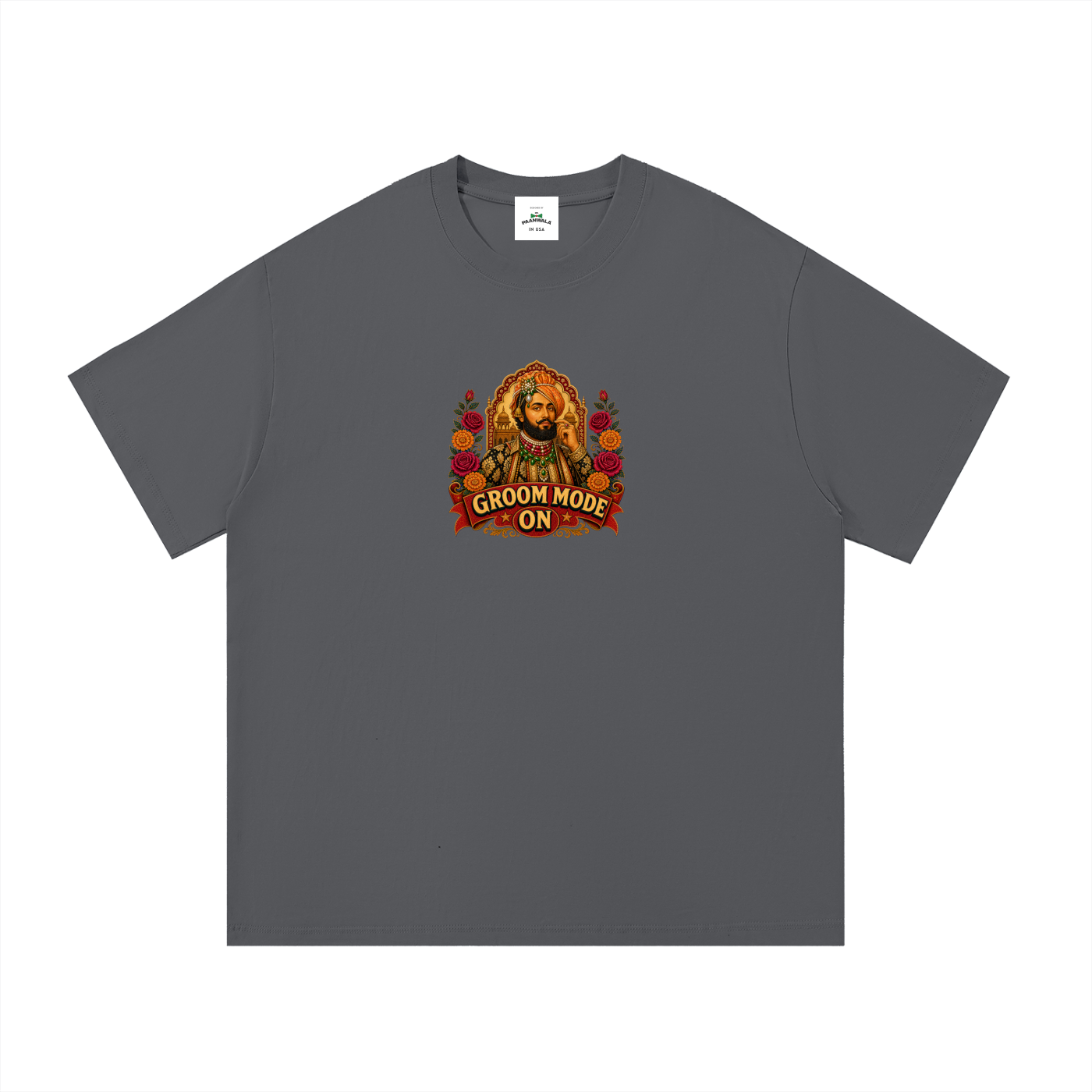Groom Mode On Cotton T-Shirt