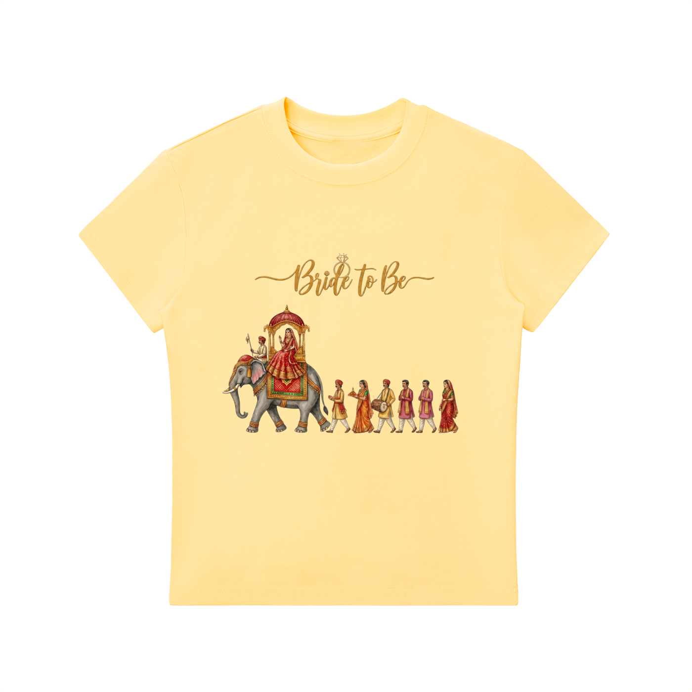 "Bride to Be" - Jaipuri T-Shirt