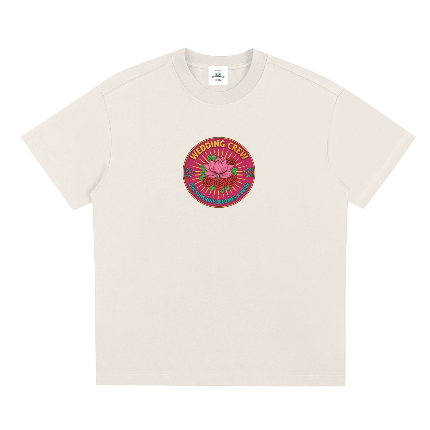 "Wedding Crew - Bride" - Quick Dry T-Shirt