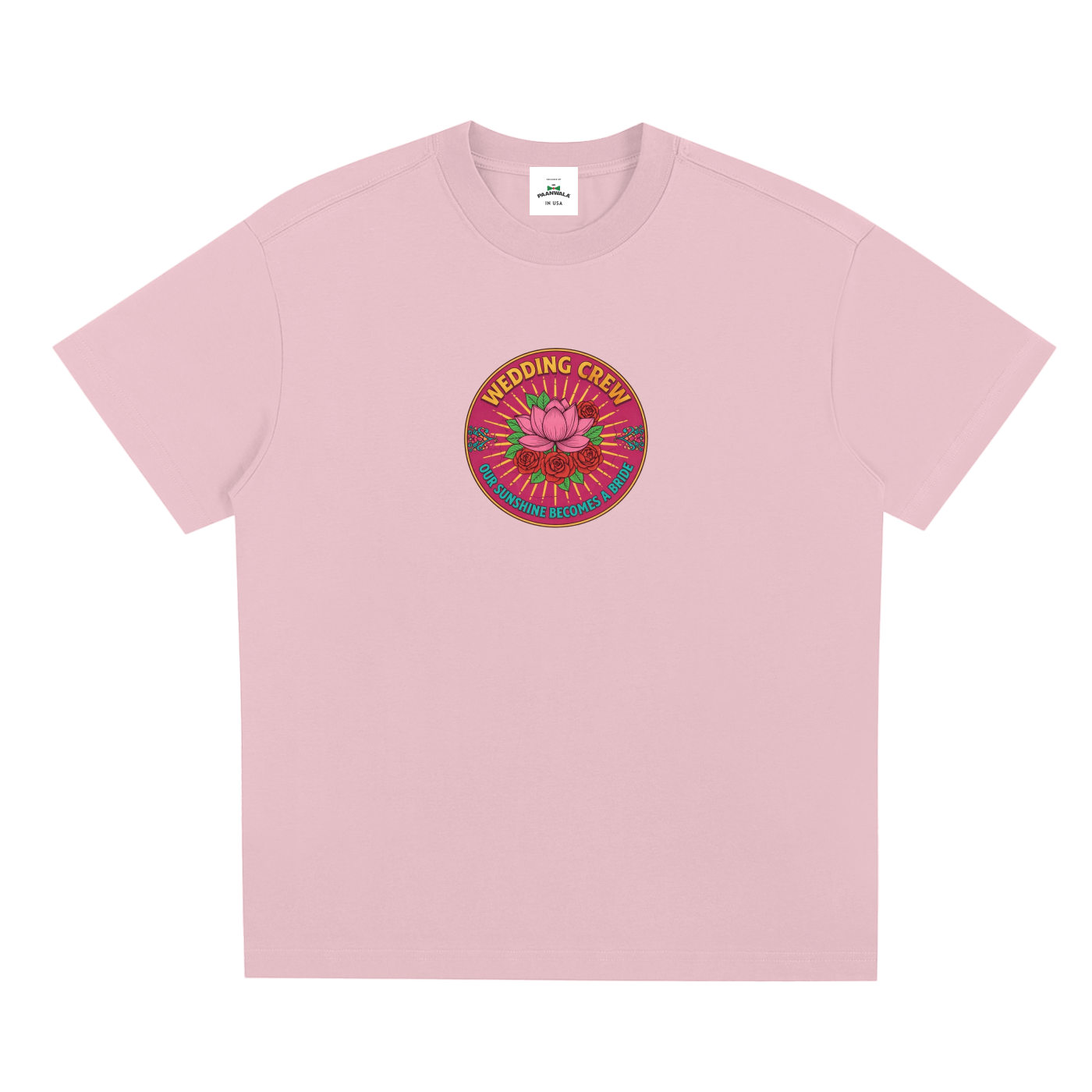 "Wedding Crew - Bride" - Quick Dry T-Shirt