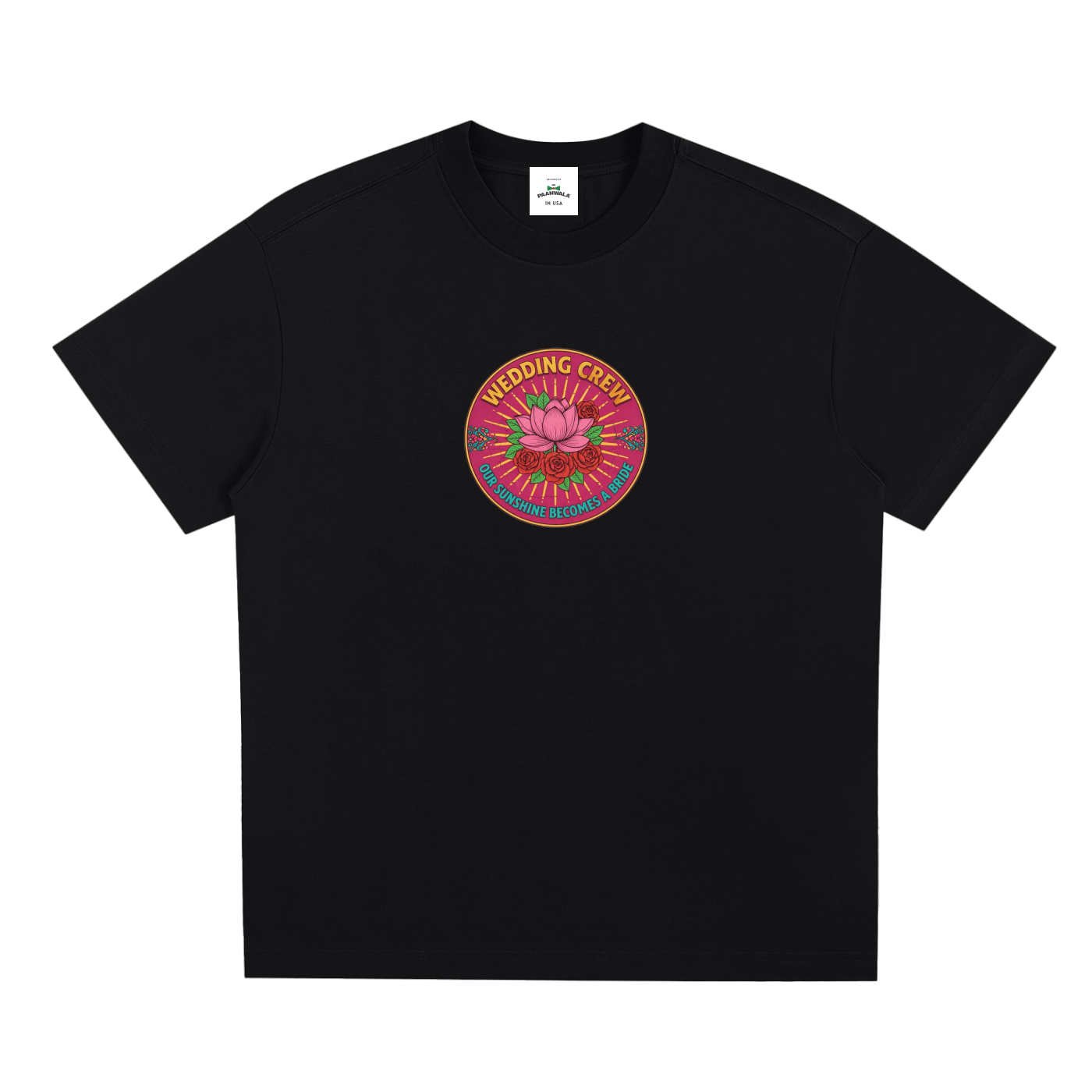 "Wedding Crew - Bride" - Quick Dry T-Shirt