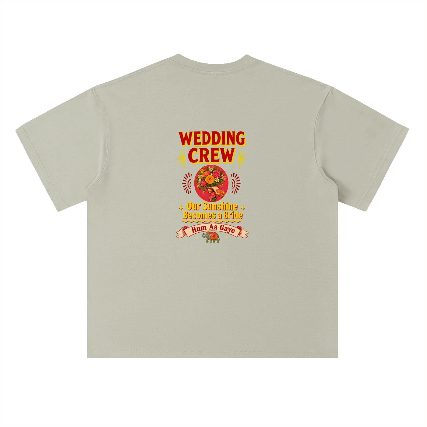 Bride Wedding Crew Cotton T-Shirt