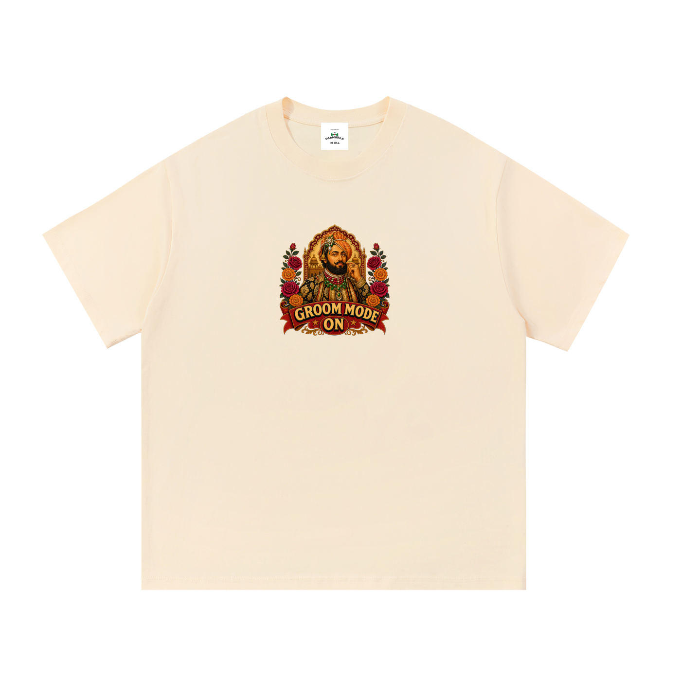 Groom Mode On Cotton T-Shirt