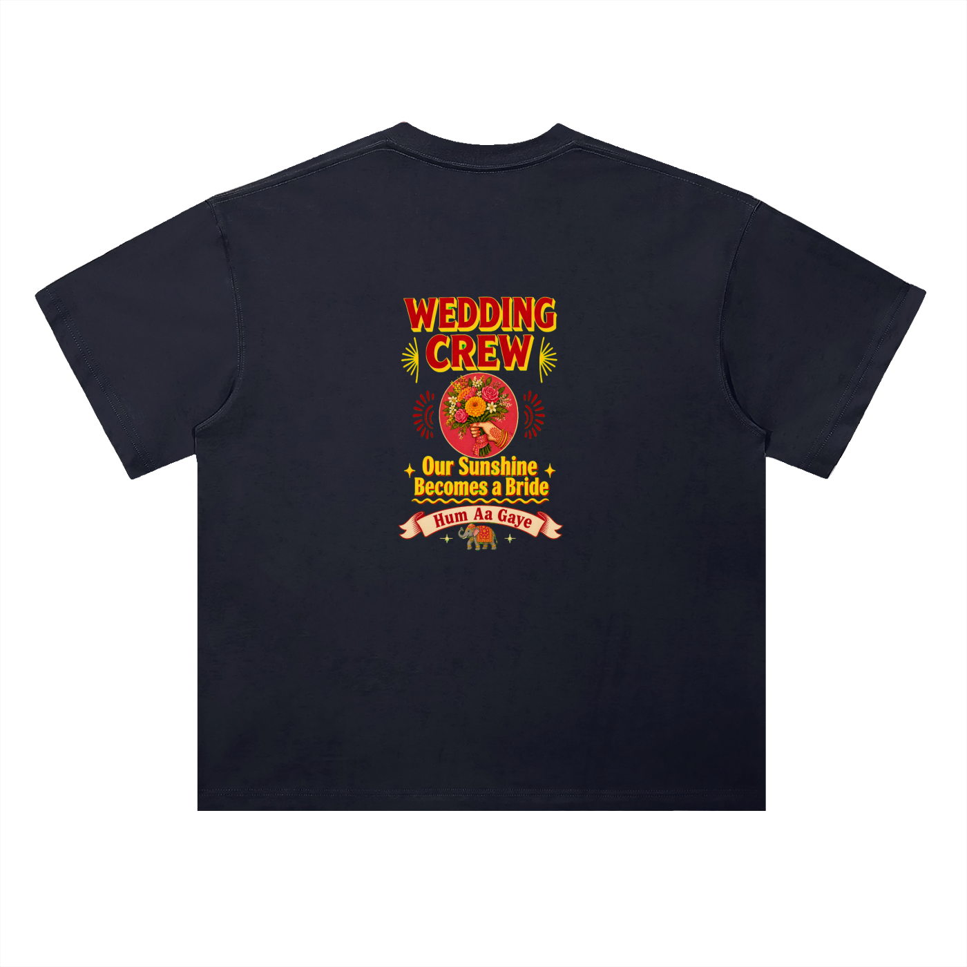 Bride Wedding Crew Cotton T-Shirt