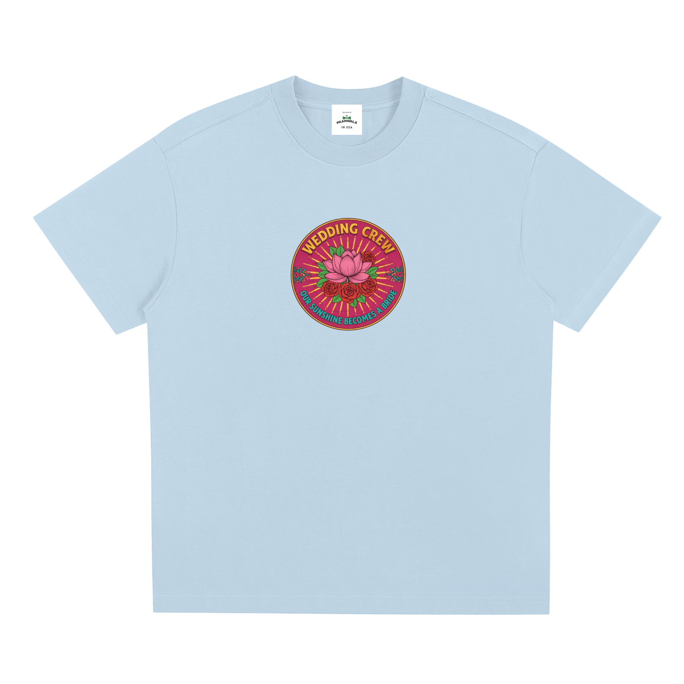 "Wedding Crew - Bride" - Quick Dry T-Shirt
