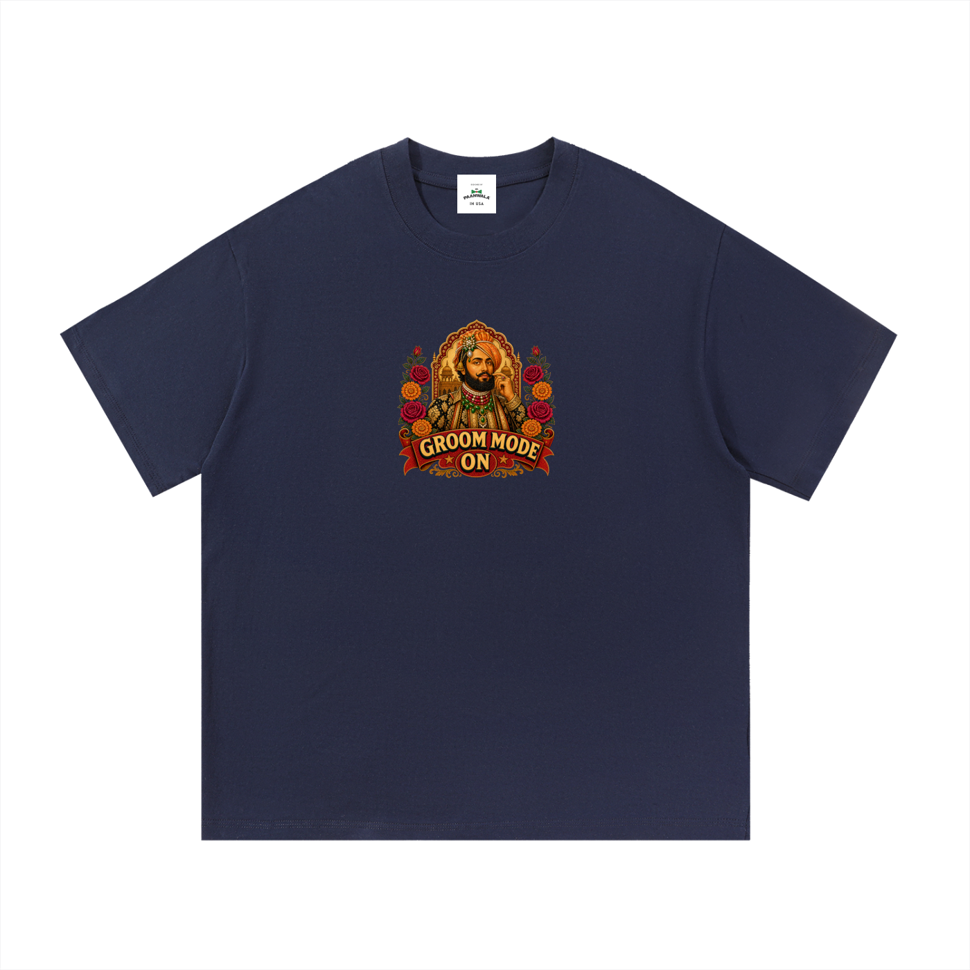 Groom Mode On Cotton T-Shirt