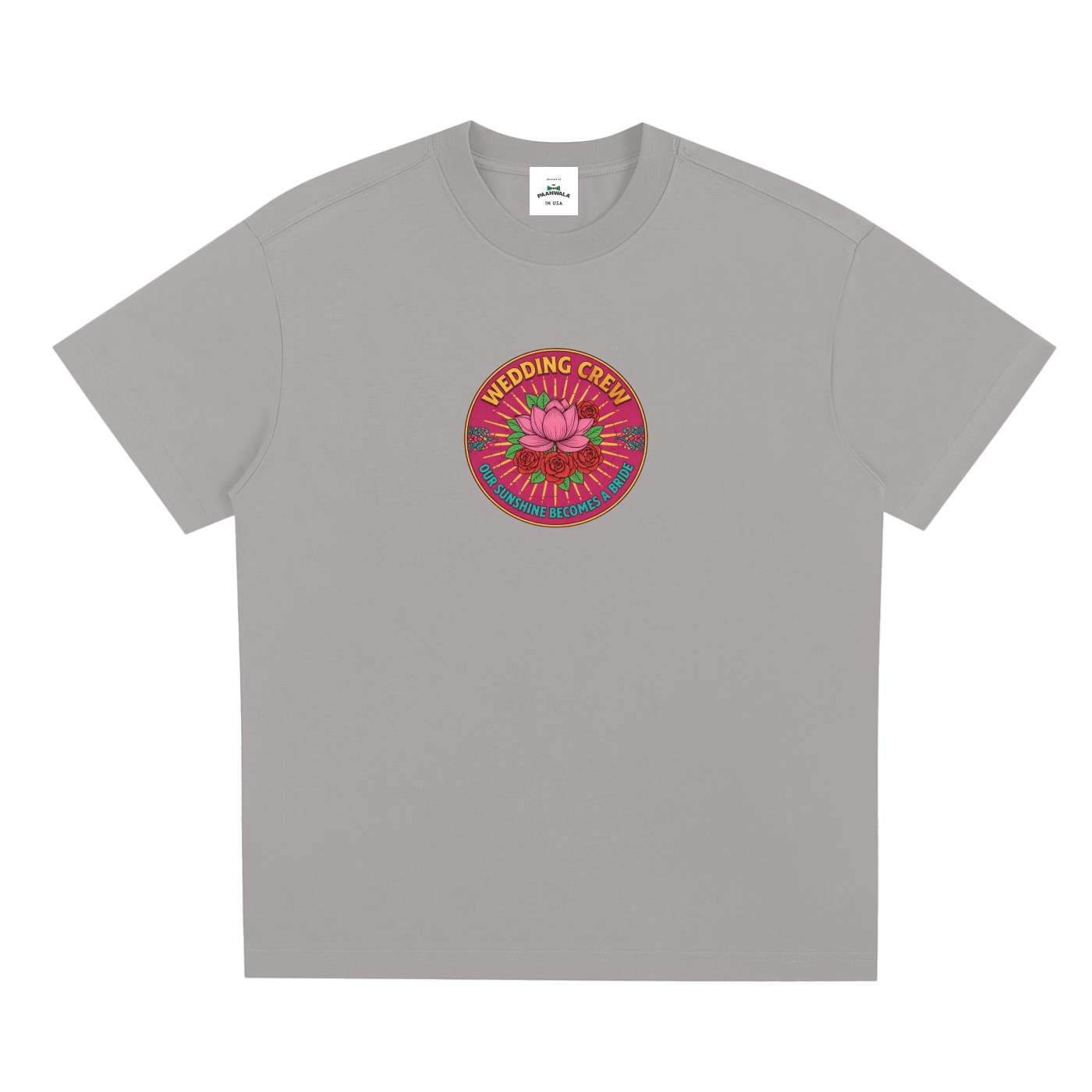 "Wedding Crew - Bride" - Quick Dry T-Shirt