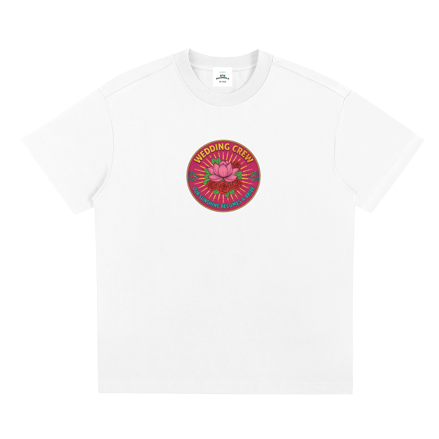 "Wedding Crew - Bride" - Quick Dry T-Shirt