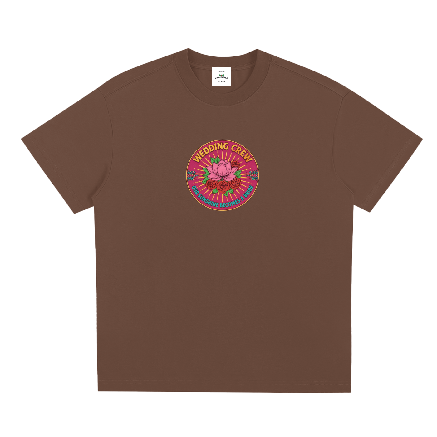 "Wedding Crew - Bride" - Quick Dry T-Shirt