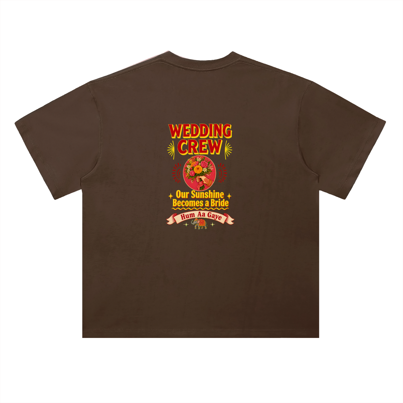 Bride Wedding Crew Cotton T-Shirt