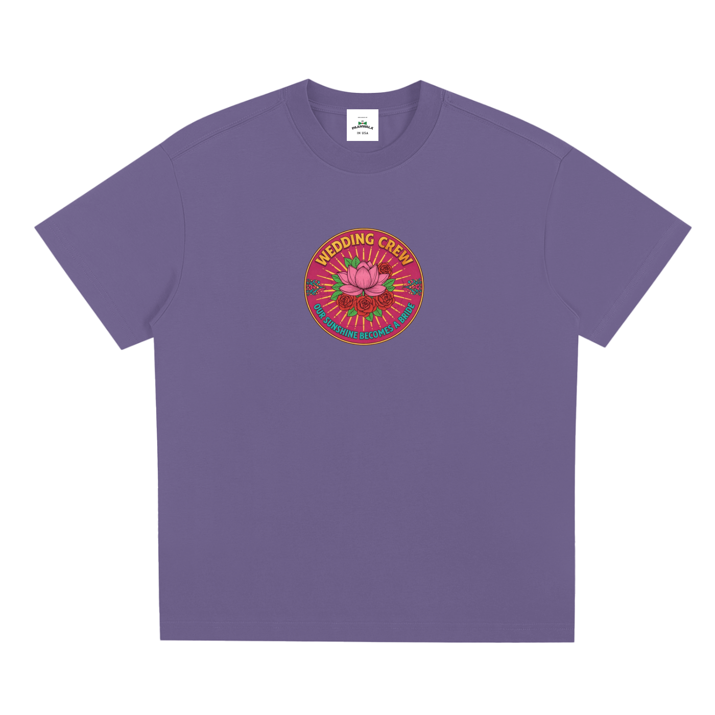 "Wedding Crew - Bride" - Quick Dry T-Shirt