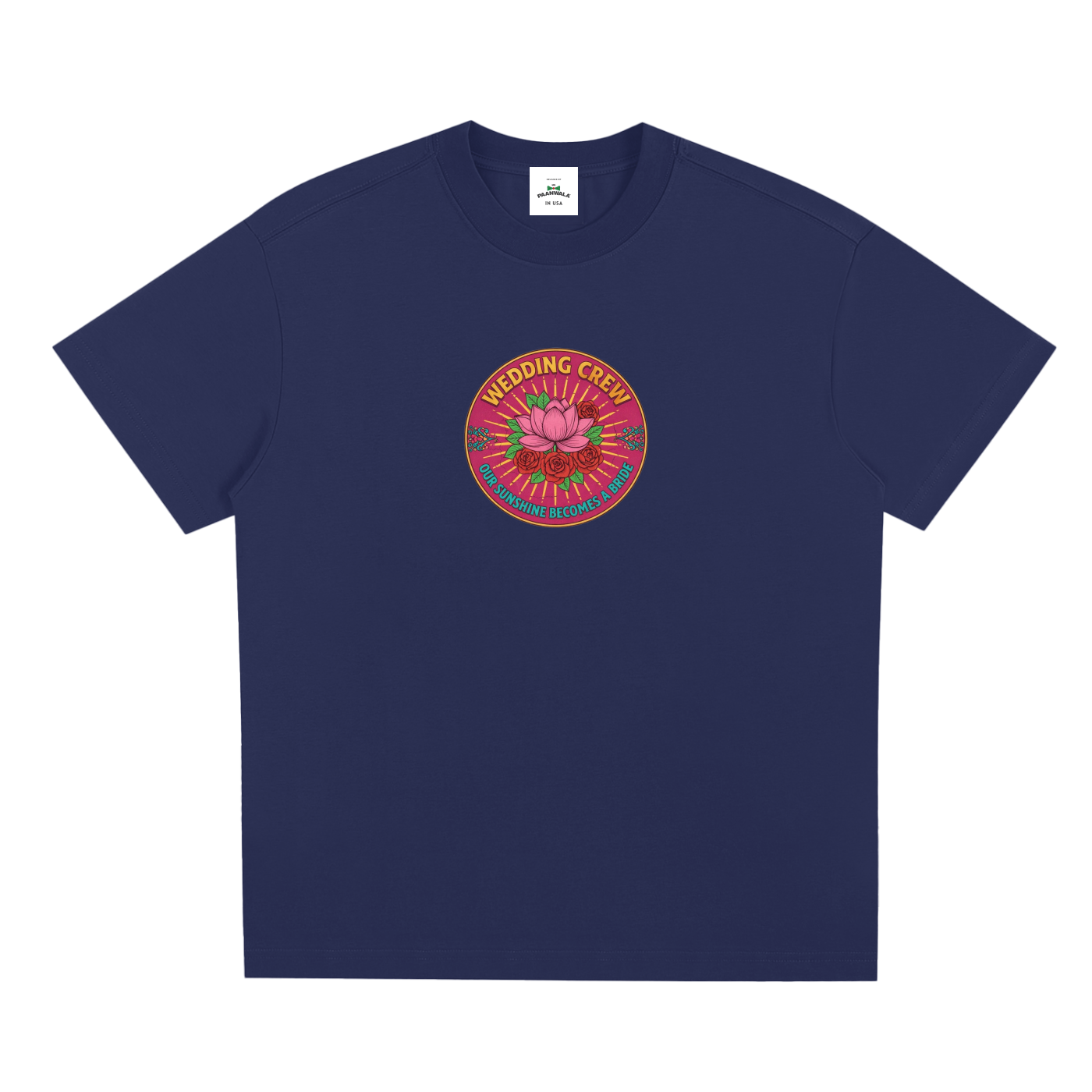 "Wedding Crew - Bride" - Quick Dry T-Shirt