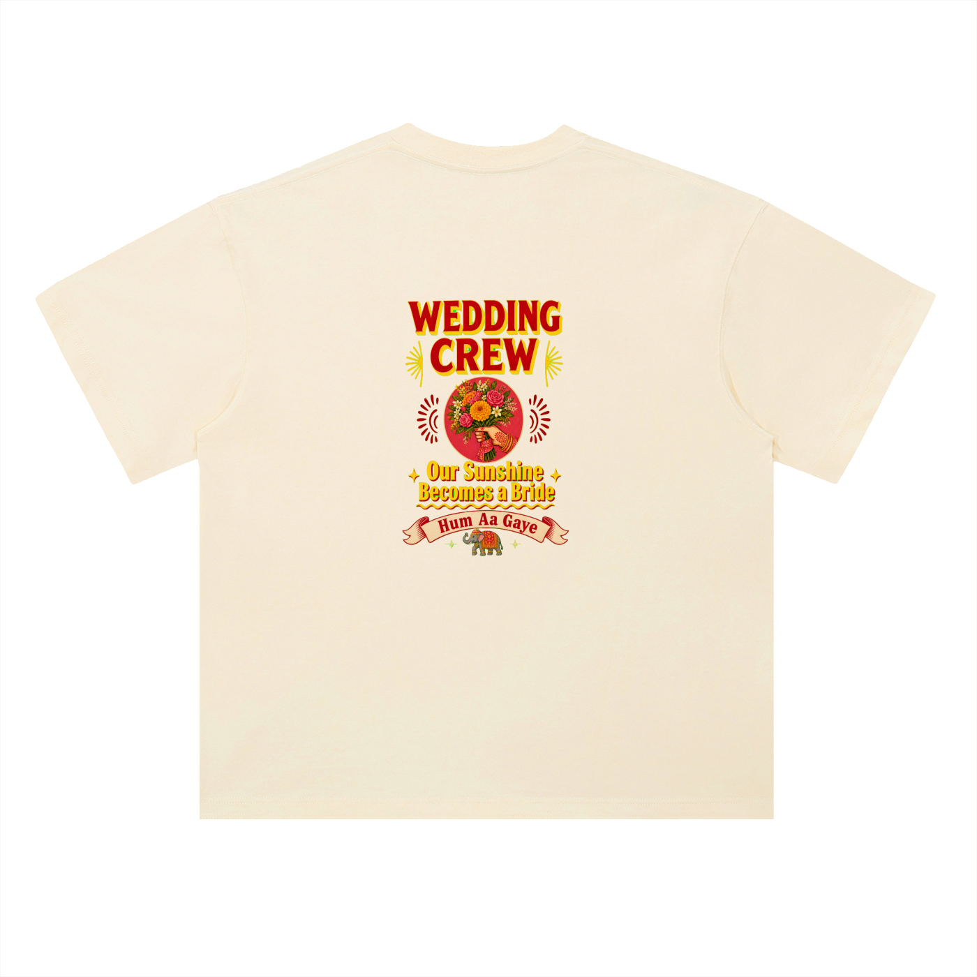 Bride Wedding Crew Cotton T-Shirt