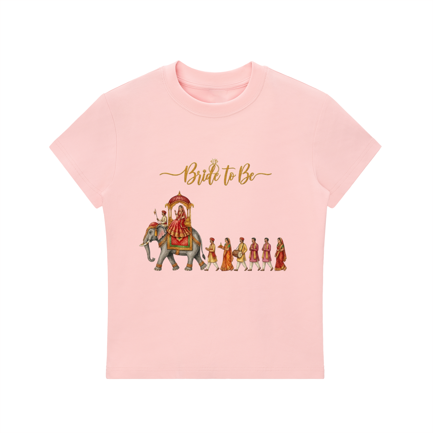 "Bride to Be" - Jaipuri T-Shirt