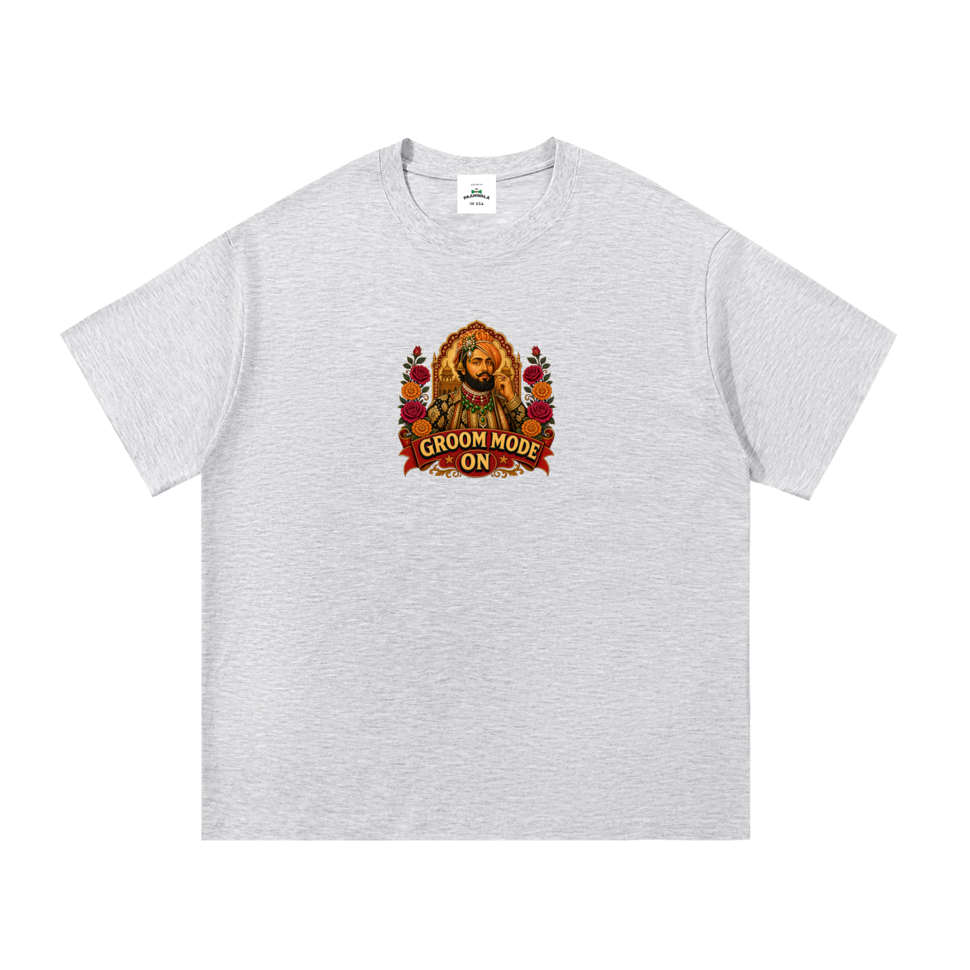 Groom Mode On Cotton T-Shirt