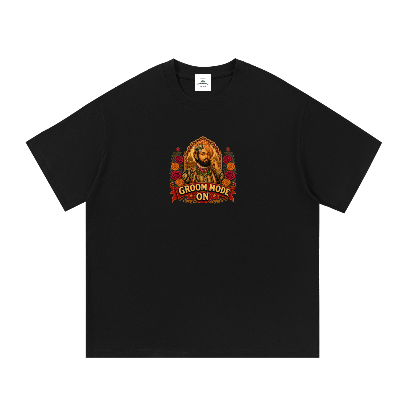 Groom Mode On Cotton T-Shirt