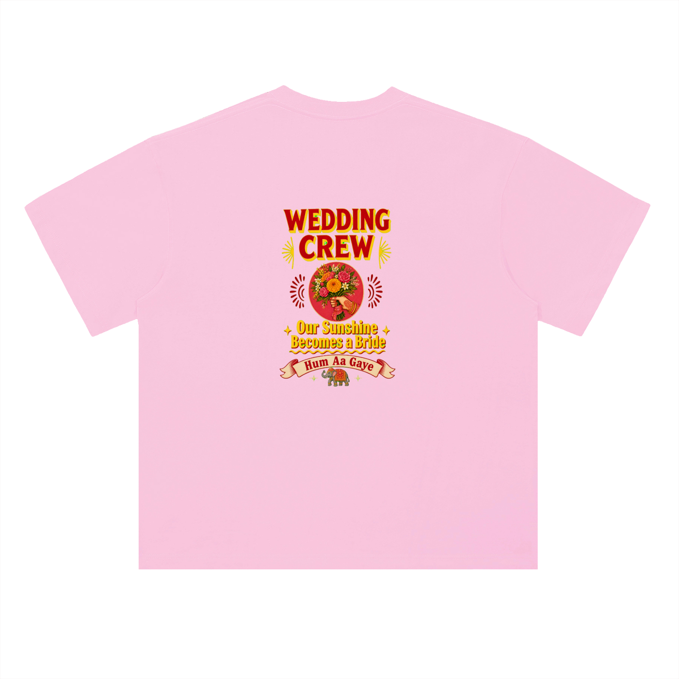 Bride Wedding Crew Cotton T-Shirt