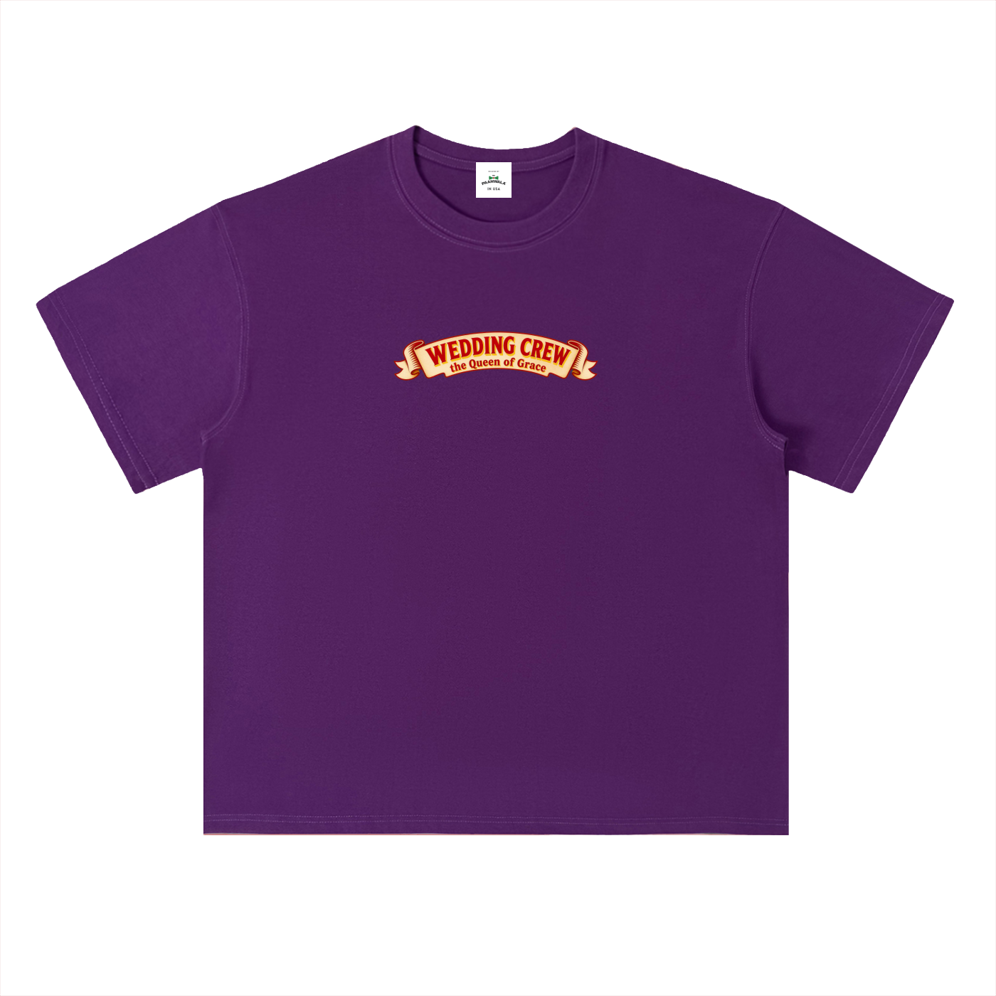 Bride Wedding Crew Cotton T-Shirt