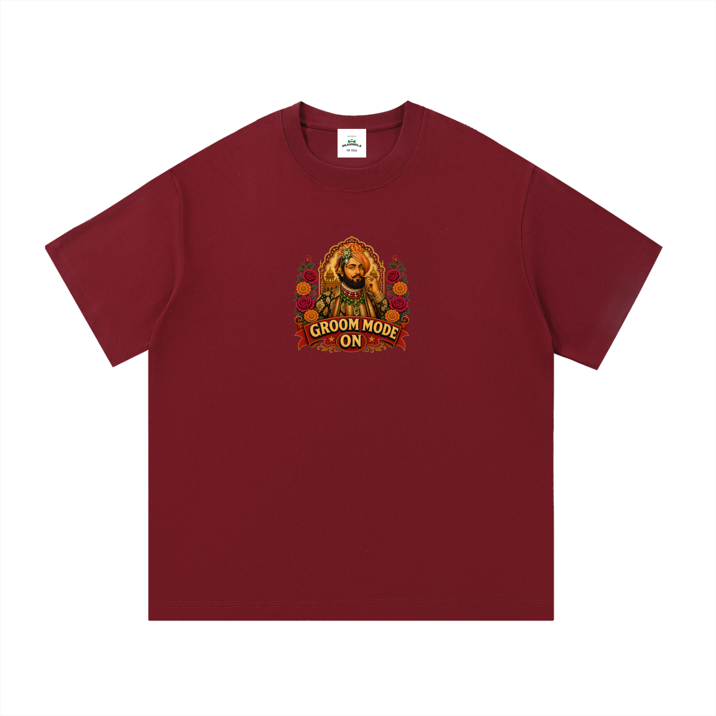 Groom Mode On Cotton T-Shirt