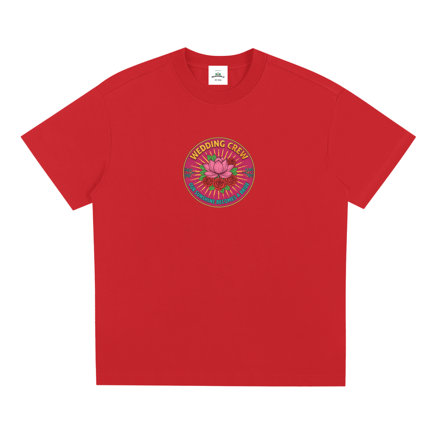 "Wedding Crew - Bride" - Quick Dry T-Shirt