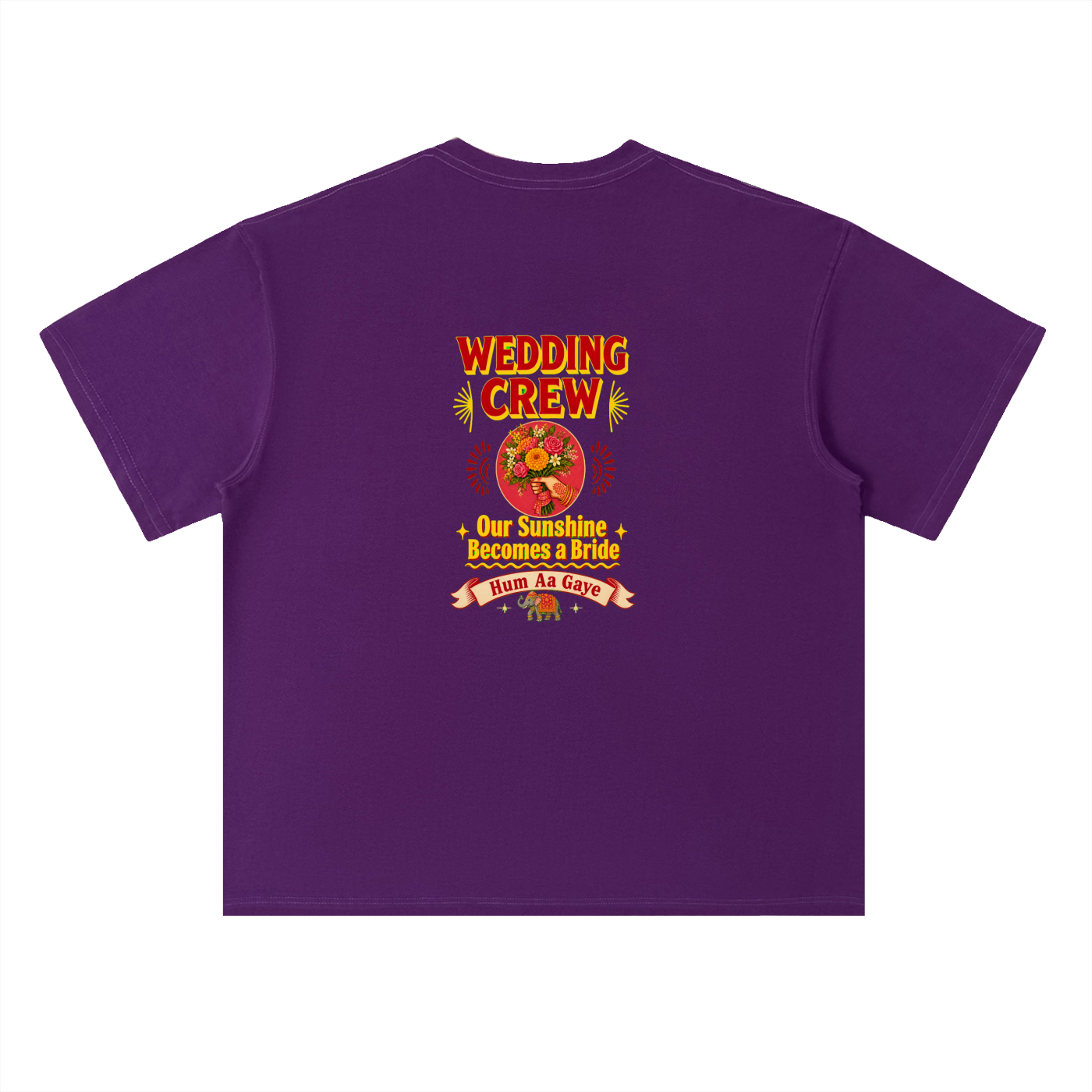 Bride Wedding Crew Cotton T-Shirt