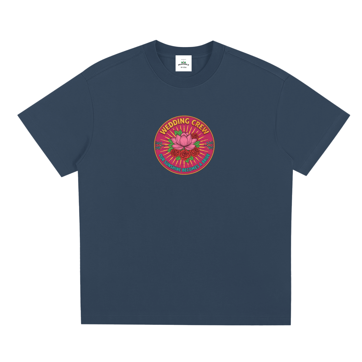 "Wedding Crew - Bride" - Quick Dry T-Shirt
