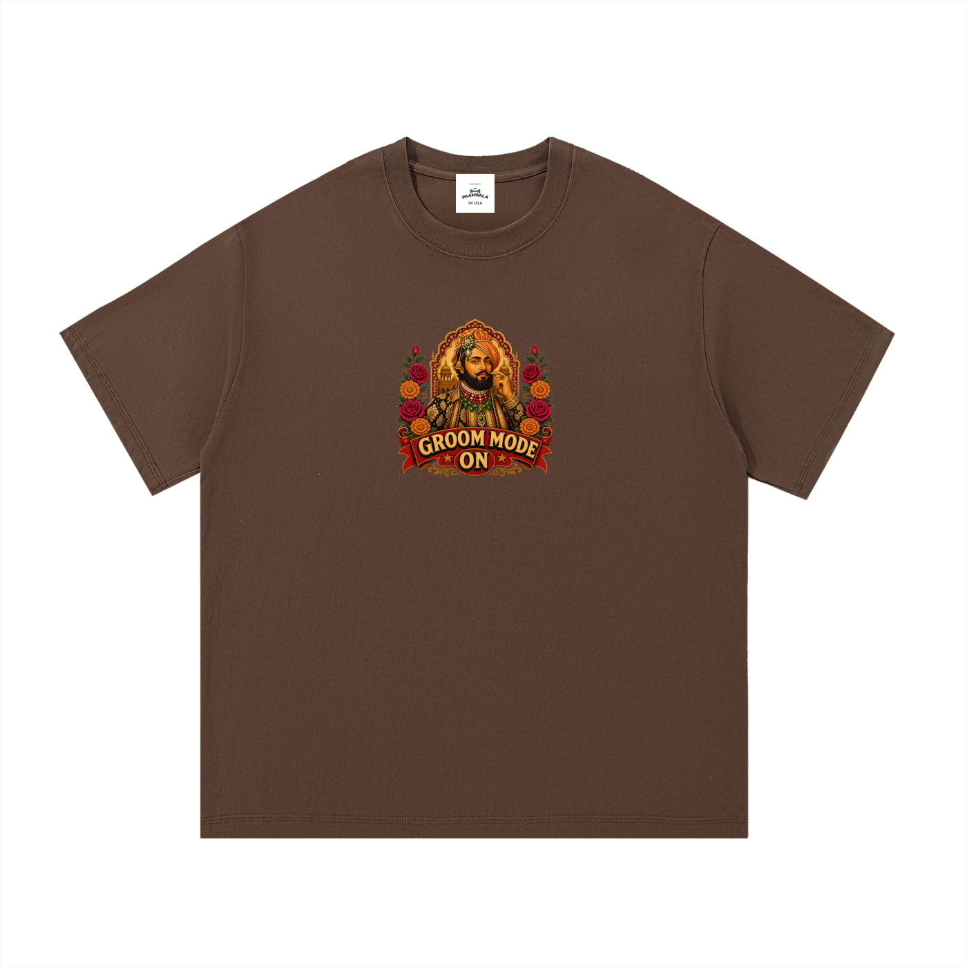 Groom Mode On Cotton T-Shirt