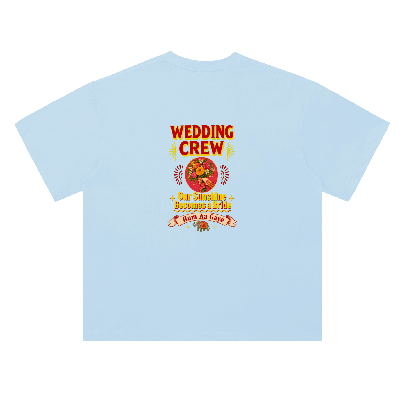 Bride Wedding Crew Cotton T-Shirt