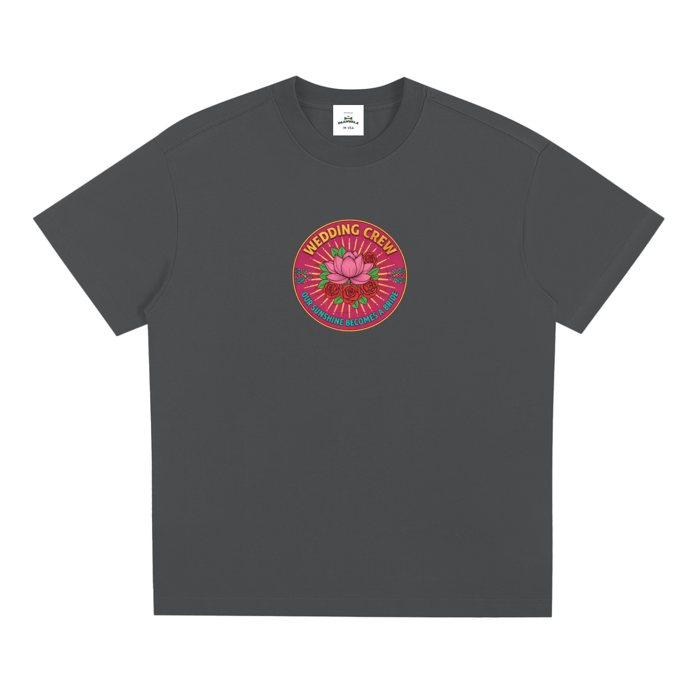"Wedding Crew - Bride" - Quick Dry T-Shirt