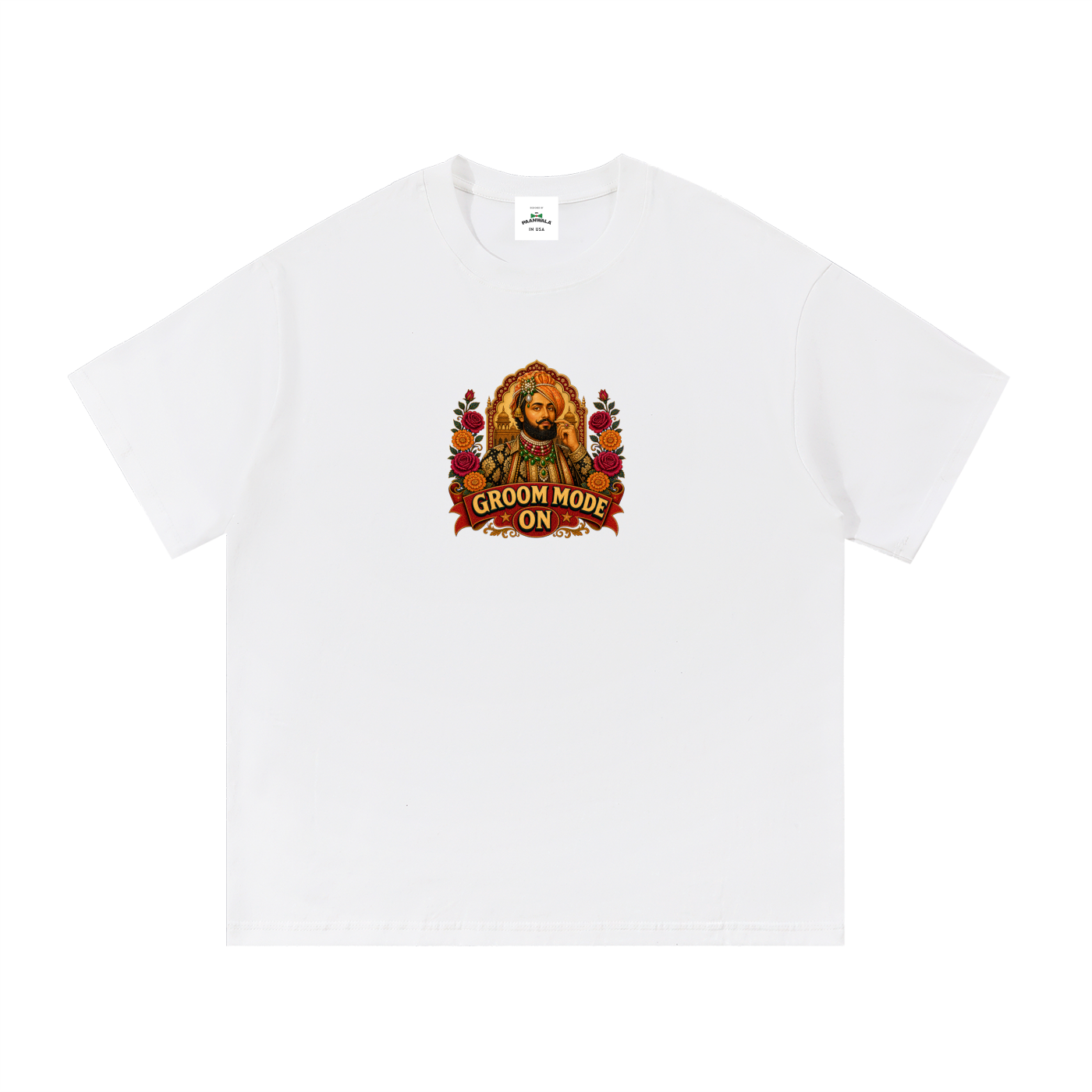 Groom Mode On Cotton T-Shirt