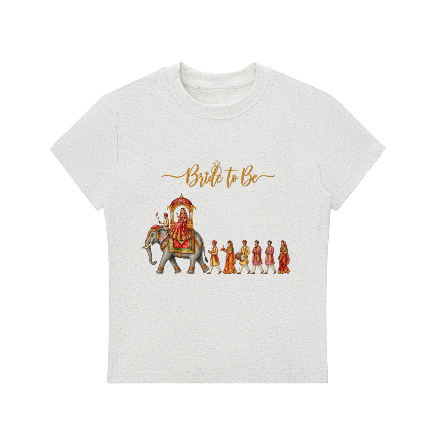 "Bride to Be" - Jaipuri T-Shirt