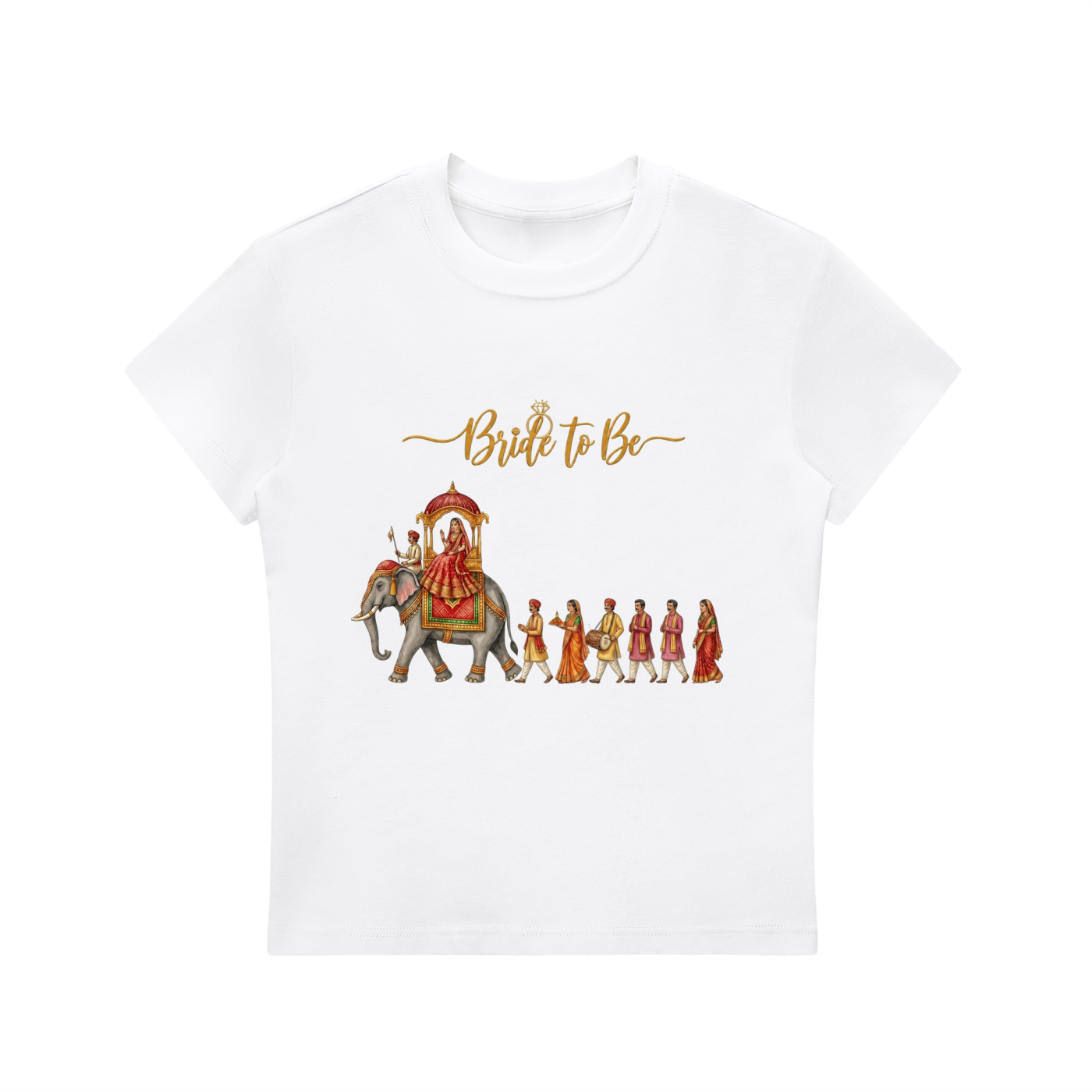 "Bride to Be" - Jaipuri T-Shirt