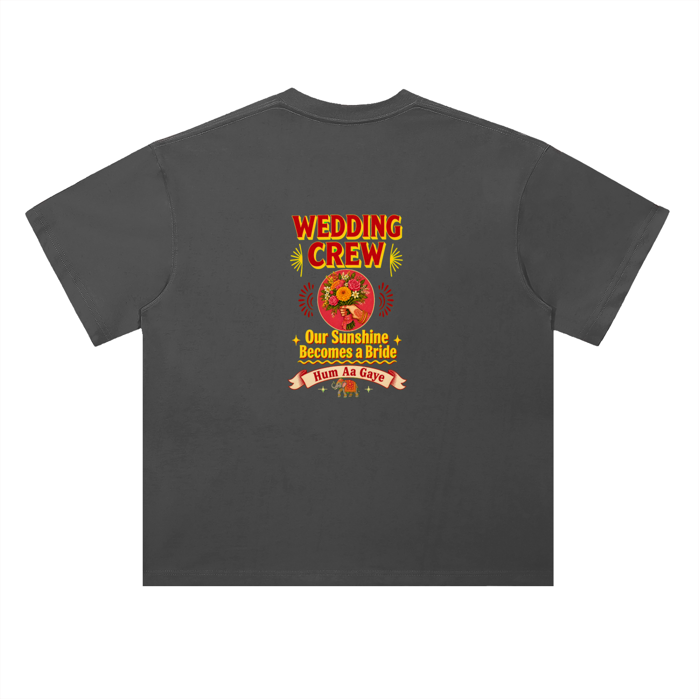 Bride Wedding Crew Cotton T-Shirt