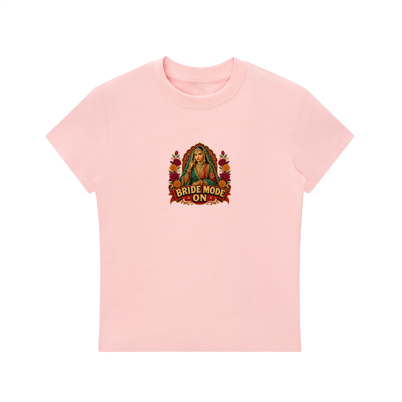 Bride Mode On Women Crewneck T-Shirt