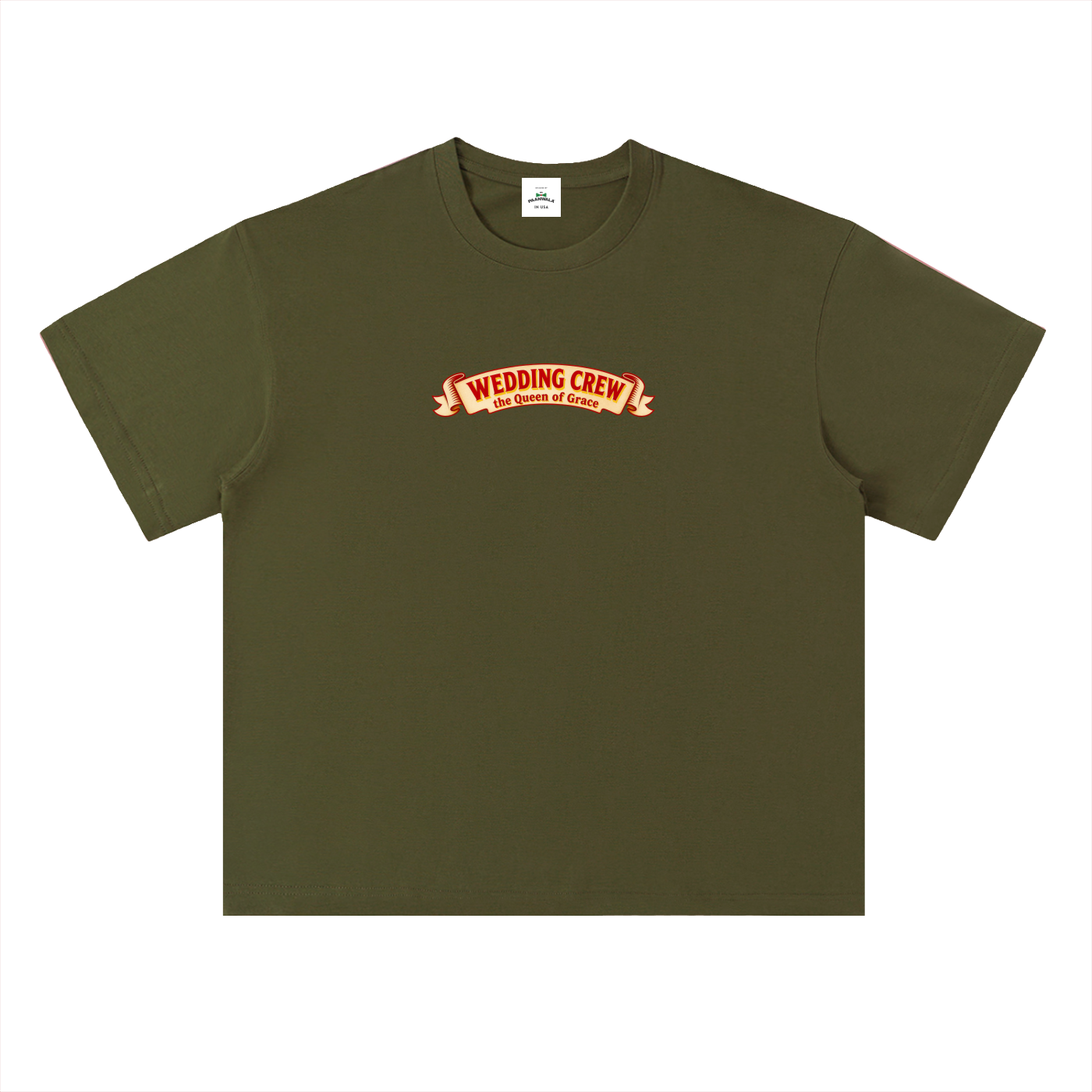 Bride Wedding Crew Cotton T-Shirt