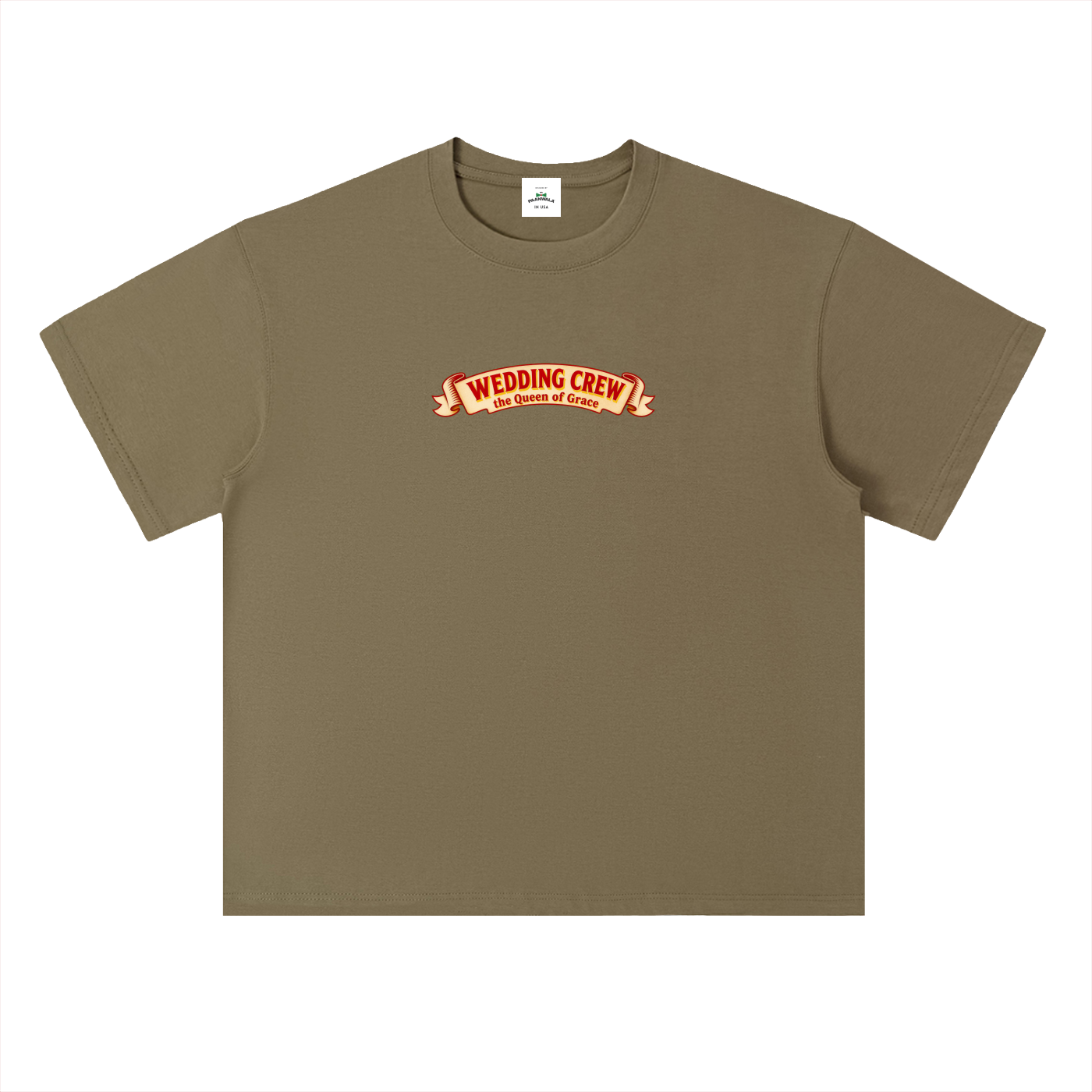 Bride Wedding Crew Cotton T-Shirt
