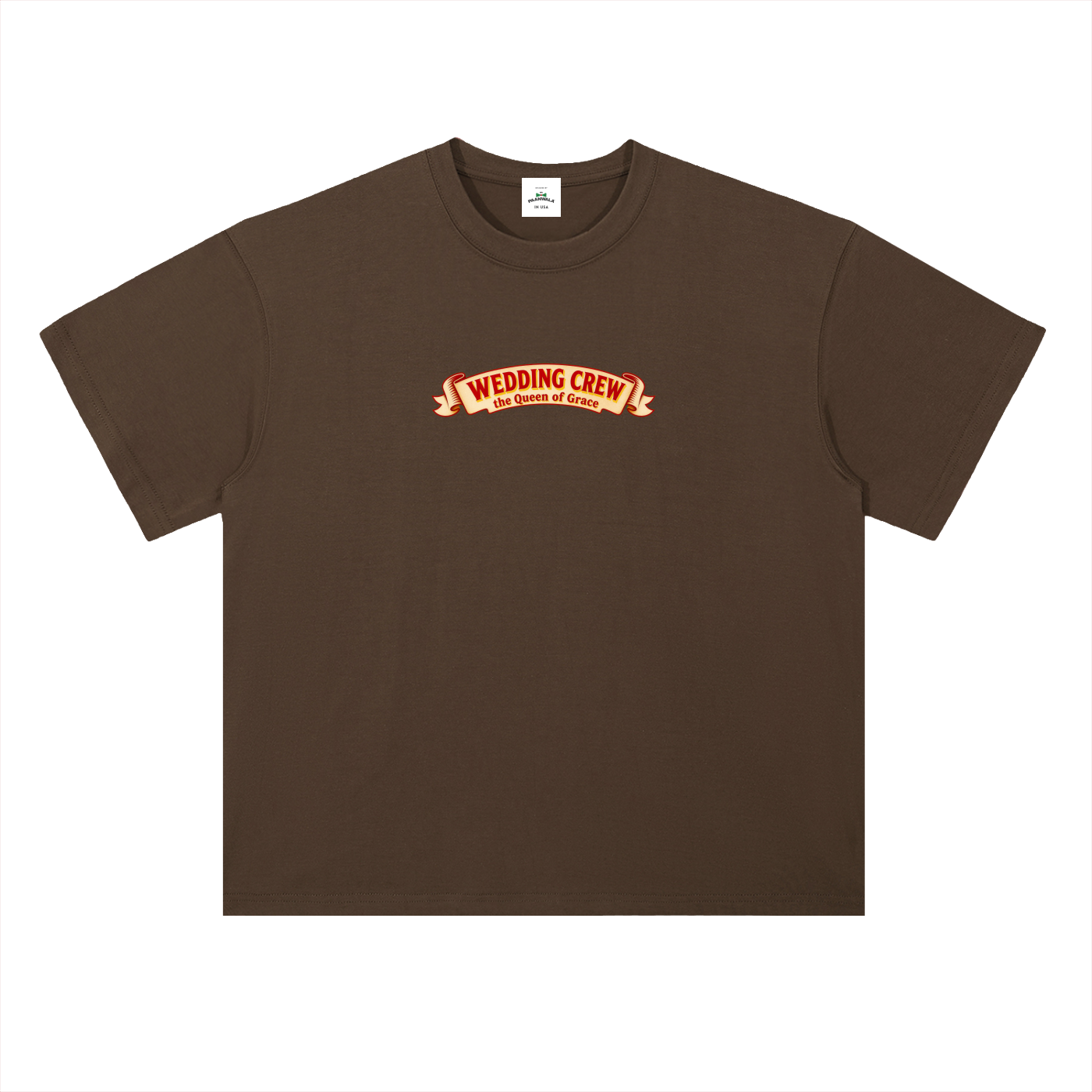 Bride Wedding Crew Cotton T-Shirt