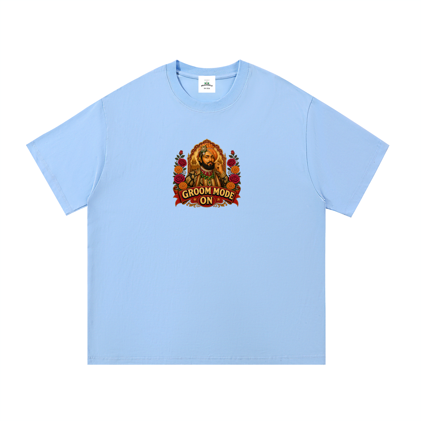 Groom Mode On Cotton T-Shirt